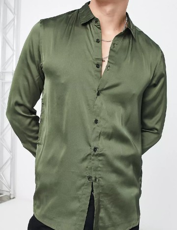 
						Camasa ASOS, verde