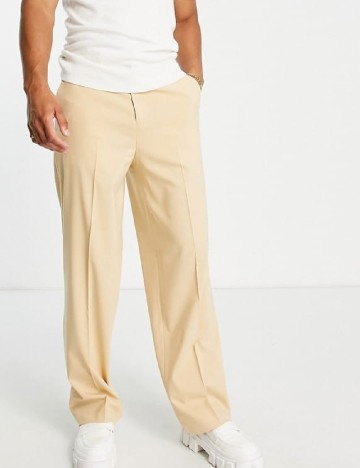 
						Pantaloni ASOS, crem