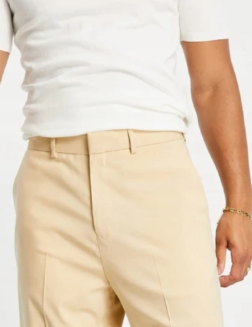 Pantaloni ASOS, crem