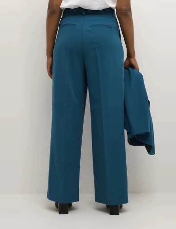 Pantaloni Kaffe, albastru Albastru