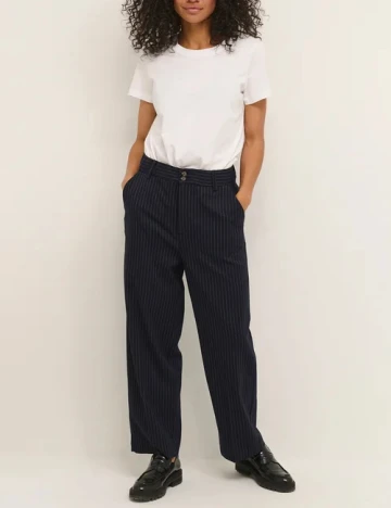 Pantaloni Kaffe, bleumarin