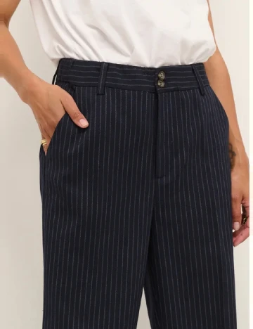 Pantaloni Kaffe, bleumarin