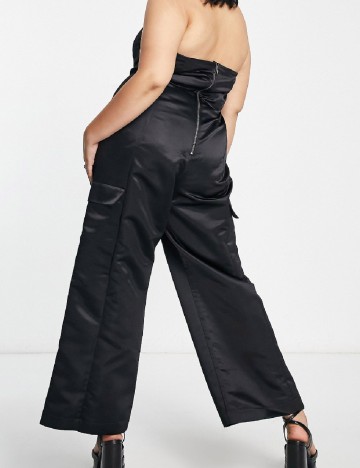 Salopeta ASOS Curve, negru