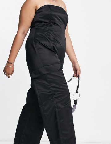 Salopeta ASOS Curve, negru