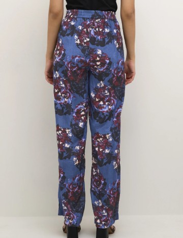 Pantaloni Kaffe, bleumarin