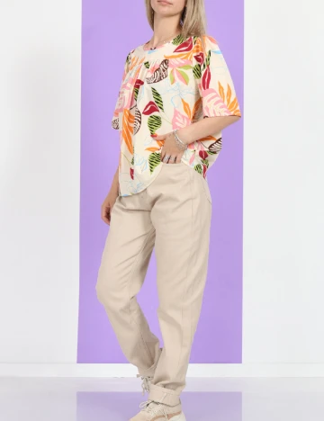Bluza SisterS point, crem Crem