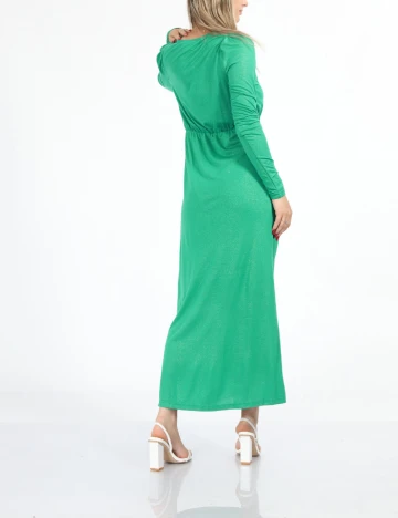Rochie lunga SisterS point, verde Verde