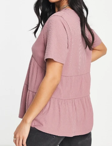 Bluza ASOS, roz pudra inchis