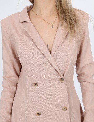 Salopeta ASOS, roz pudra