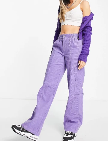 Pantaloni ASOS, mov Mov