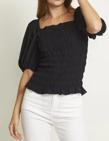 Bluza Kaffe, negru