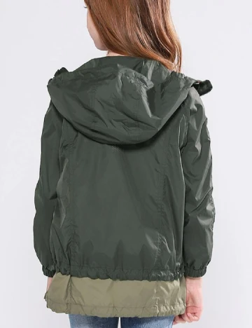 Jacheta Shein Kids, verde Verde