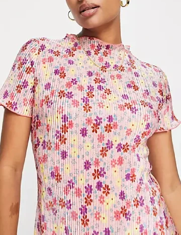 Rochie scurta ASOS, roz