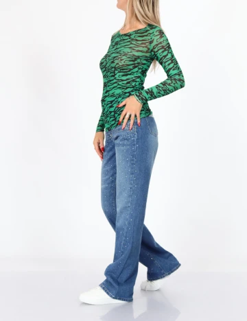 Bluza SisterS point, verde Verde