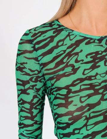 Bluza SisterS point, verde Verde