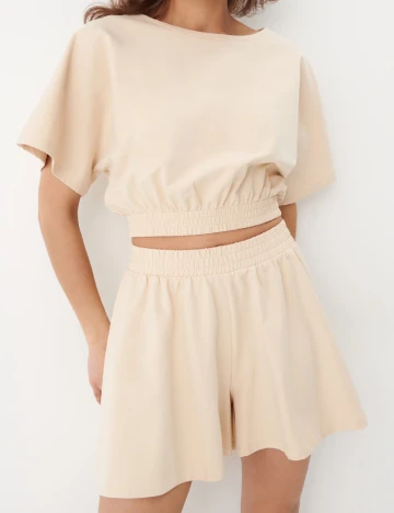 Pantaloni scurti Mohito, crem