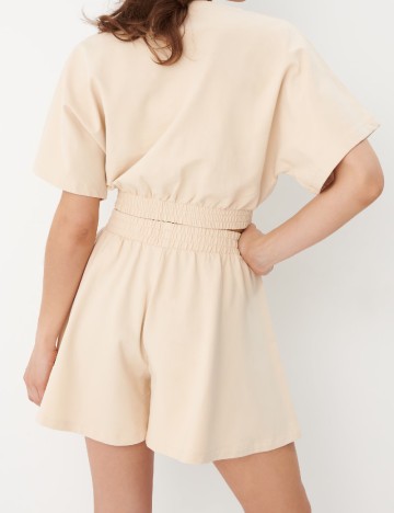 Pantaloni scurti Mohito, crem