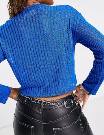Top ASOS, albastru
