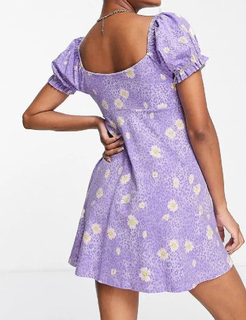 Rochie scurta ASOS, mov