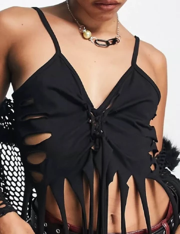 Top COLLUSION, negru