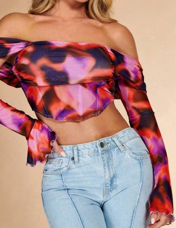 Top SHEIN, mix culori