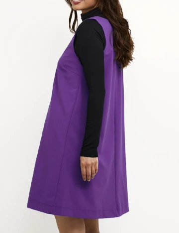 Rochie scurta Kaffe, mov