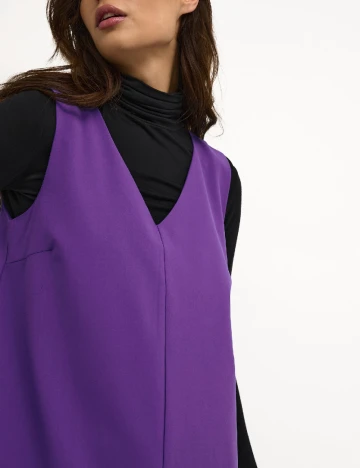Rochie scurta Kaffe, mov