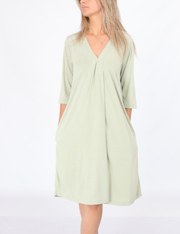 Rochie scurta Cream, verde