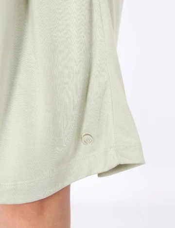 Rochie scurta Cream, verde