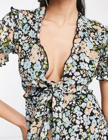 Rochie scurta ASOS, floral print