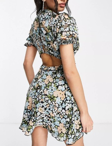 Rochie scurta ASOS, floral print