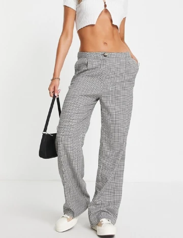 Pantaloni Miss Selfridge, gri