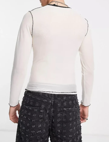 Bluza Reclaimed Vintage, alb