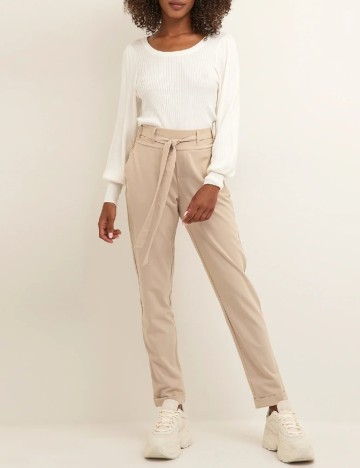 Pantaloni Kaffe, bej