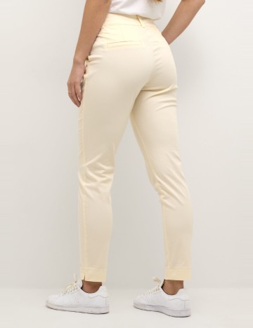 Pantaloni Kaffe, crem