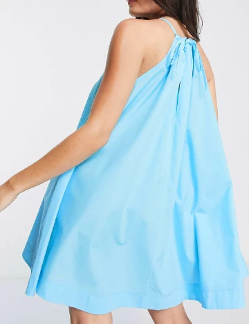 Rochie scurta ASOS, albastru Albastru