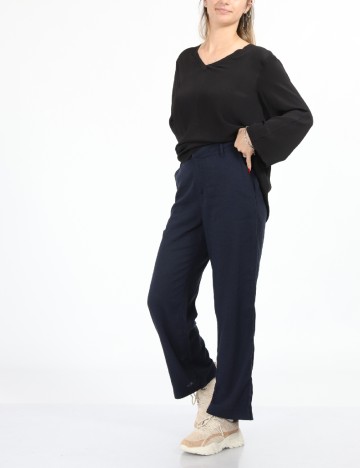 Pantaloni Culture, bleumarin