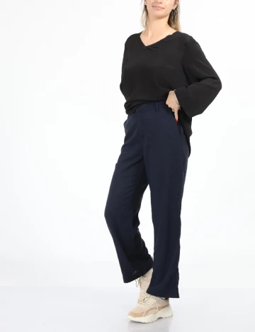Pantaloni Culture, bleumarin Albastru