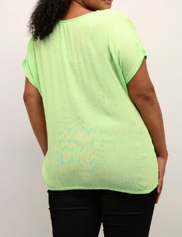 Bluza Kaffe Curve, verde