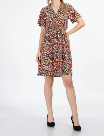 Rochie scurta SisterS point, mix culori