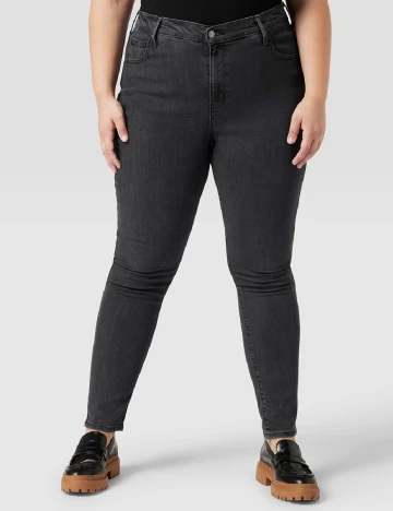 Blugi Levi S Plus Size, gri inchis