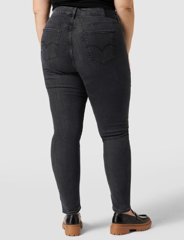 Blugi Levi S Plus Size, gri inchis