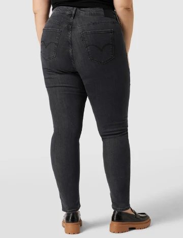 Blugi Levi S Plus Size, gri inchis