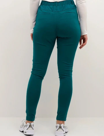Pantaloni Kaffe, turcoaz