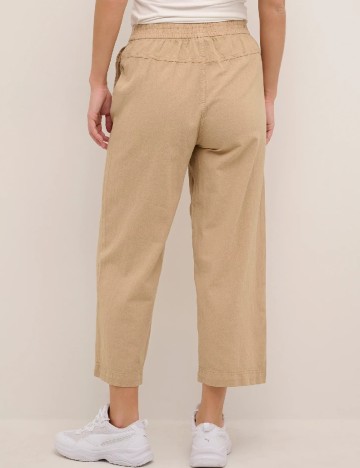 Pantaloni Kaffe, crem