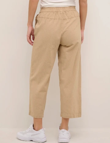 Pantaloni Kaffe, crem
