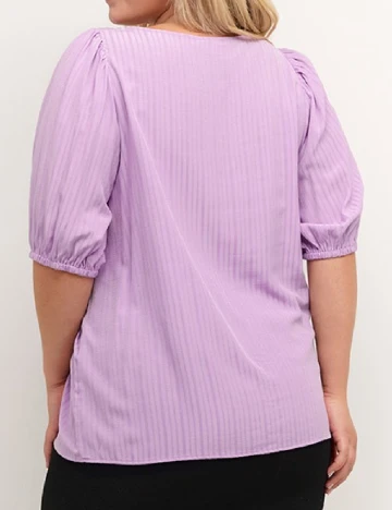 Bluza Kaffe Curve, lila Mov