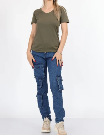 Tricou Kaffe, verde