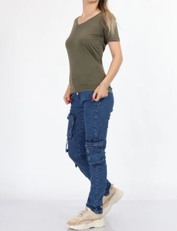 Tricou Kaffe, verde