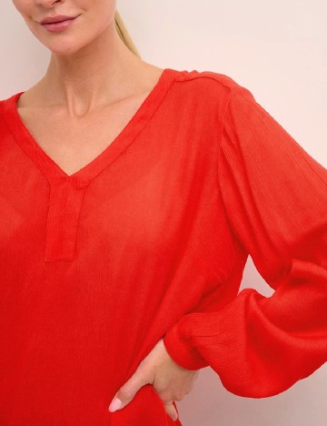 Bluza Kaffe, rosu